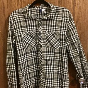 H&M men’s button up flannel